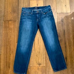 Lucky Brand Sweet Crop Jeans